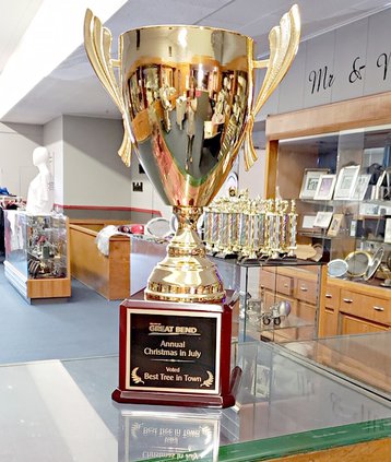 christmas in july trophy